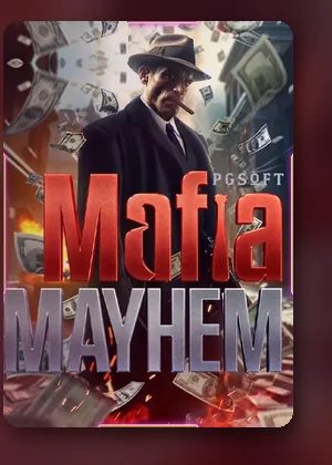 ปกเกมสล็อต Mafia Mayhem ที่เปิดให้เล่นใน TMB77
